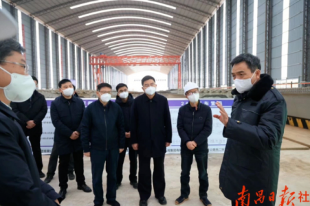 李紅軍專(zhuān)題調研南昌繞城高速西二環(huán)項目建設情況