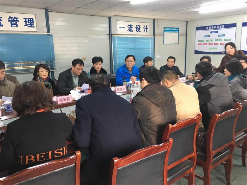 社保局班子領(lǐng)導視察人保項目