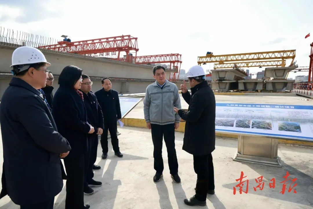 李紅軍調研重大工程項目建設推進(jìn)情況