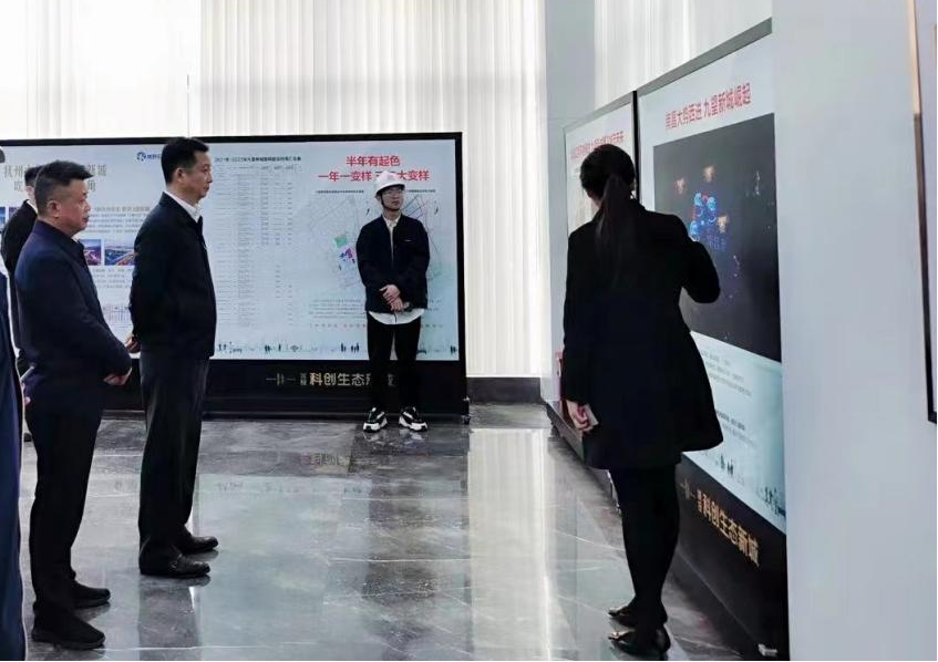 南昌市委常委、副市長(cháng)肖云一行調研城投科創(chuàng  )生態(tài)新城項目