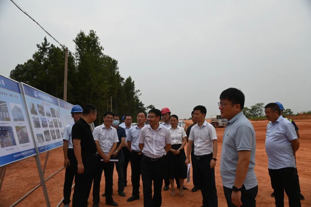 副市長(cháng)江新洪調研西二環(huán)高速項目建設情況