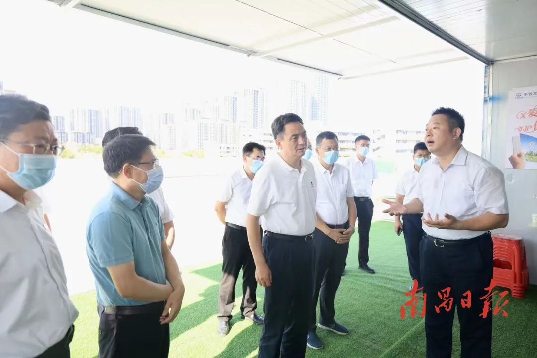   李紅軍調研督導重點(diǎn)項目建設推進(jìn)情況